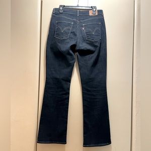 Levi’s dark wash classic boot